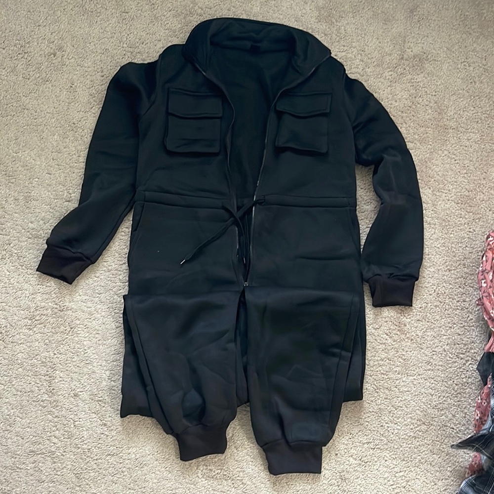 Sweat Jumpsuit semi thick
